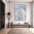 Textured Mountain Painting-SW03