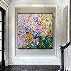 Colorful Abstract Floral Wall Art