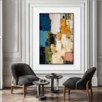 Colorful Abstract Textured Wall Art