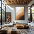 Neutral Textured Abstract Wall Art