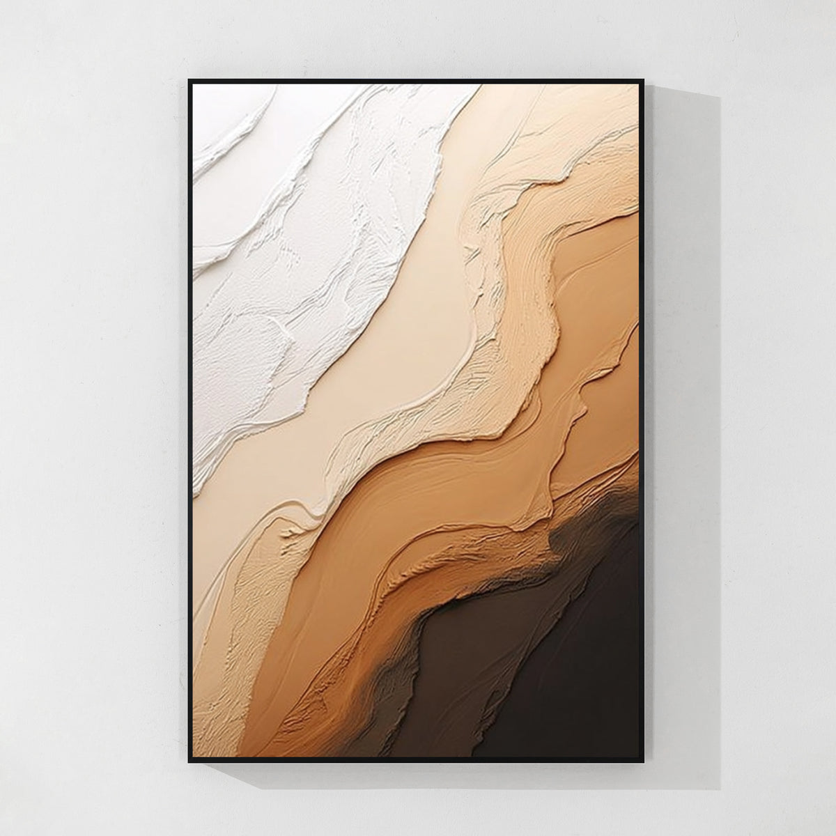 Neutral Textured Abstract Wall Art