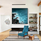 Abstract Ocean Wall Art