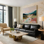 Colorful Abstract Landscape Wall Art