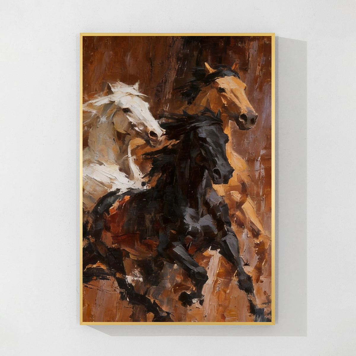 Abstract Horse Wall Art