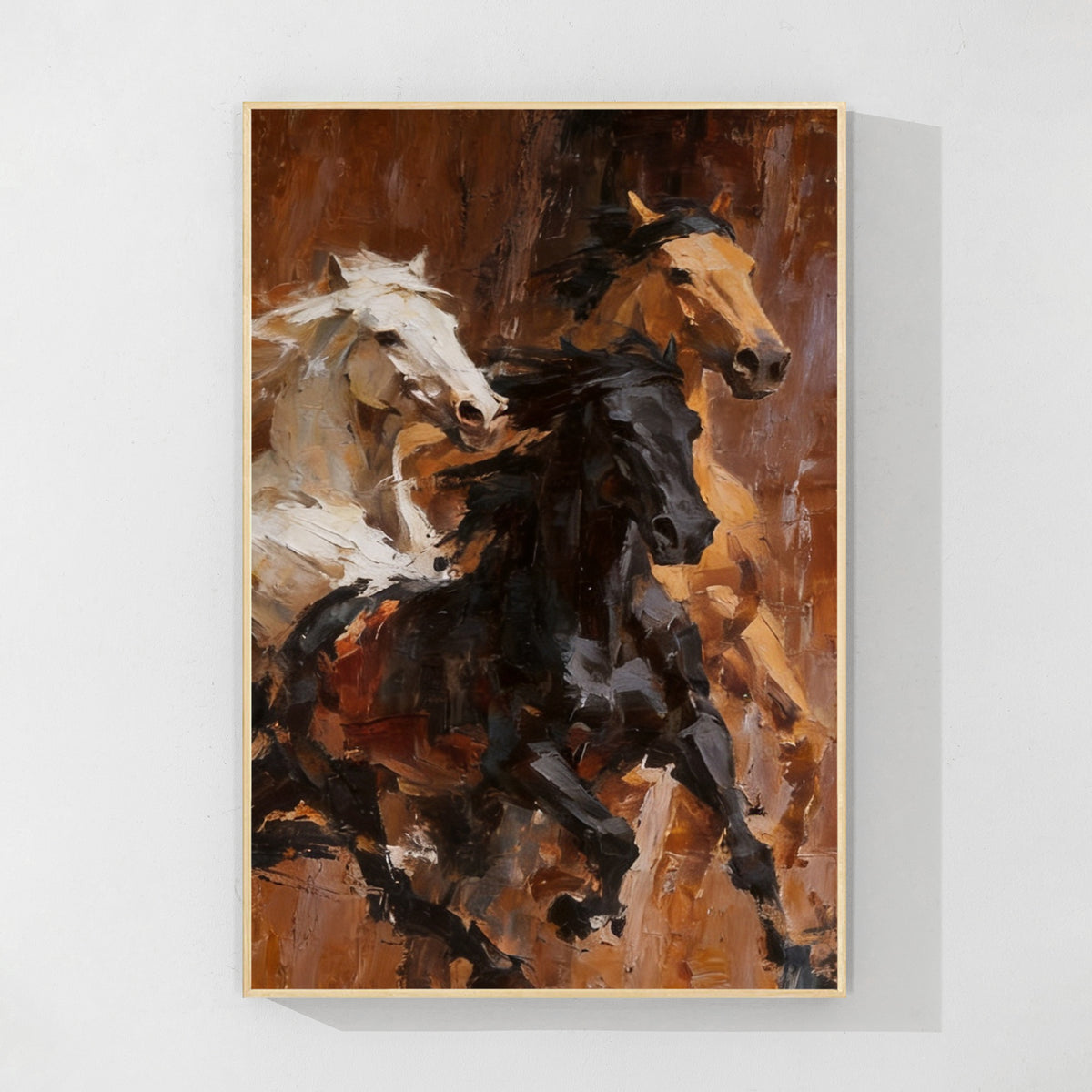 Abstract Horse Wall Art