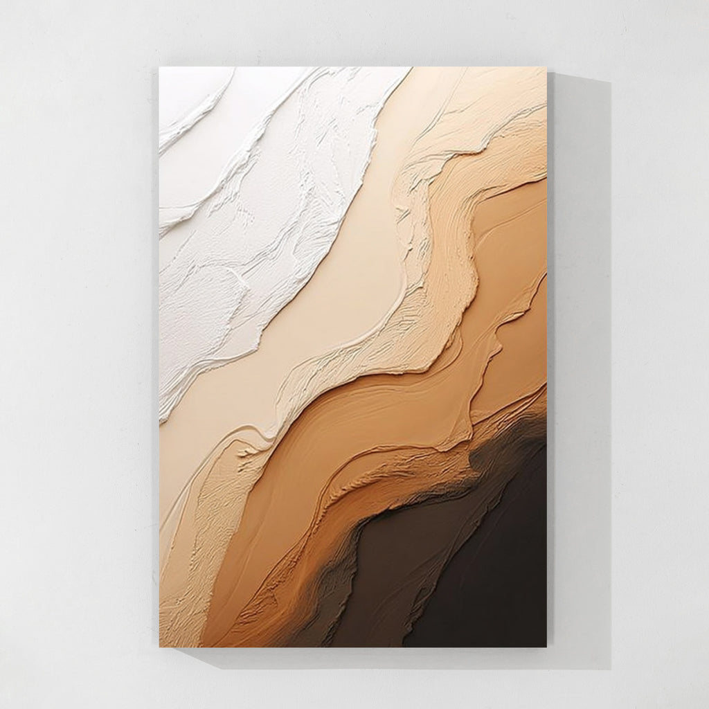 Neutral Textured Abstract Wall Art
