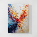 Textured Abstract Wall Art – Vibrant Color Flow