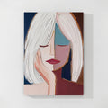 Abstract Woman Portrait Oil Painting-PL01