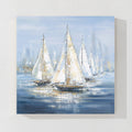 Modern Sailboat Coastal Wall Art
