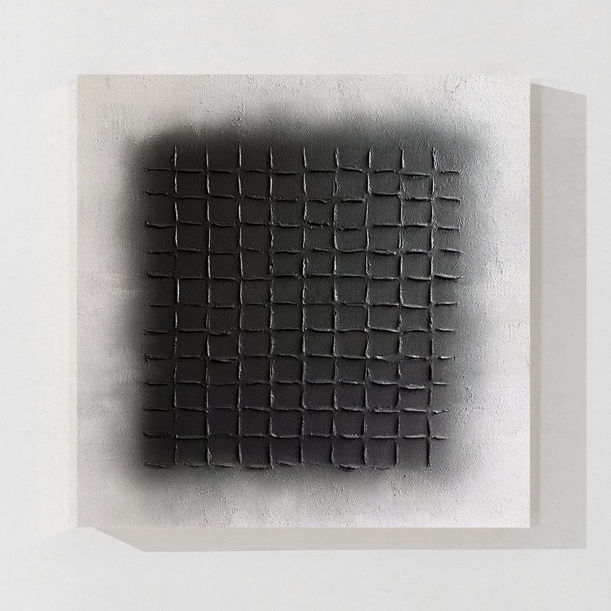 Black and White Geometric Abstract Wall Art