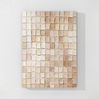 Neutral Textured Abstract Wall Art #007