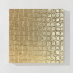 Gold Textured Abstract Wall Art
