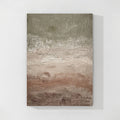 Taupe Textured Abstract Wall Art