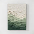 Textured Abstract Mountain Wall Art