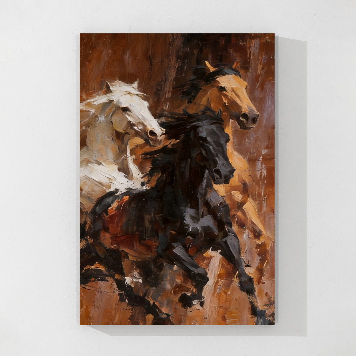 Abstract Horse Wall Art