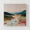 Colorful Abstract Landscape Wall Art
