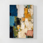 Colorful Abstract Textured Wall Art