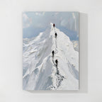 Textured Mountain Painting-SW03
