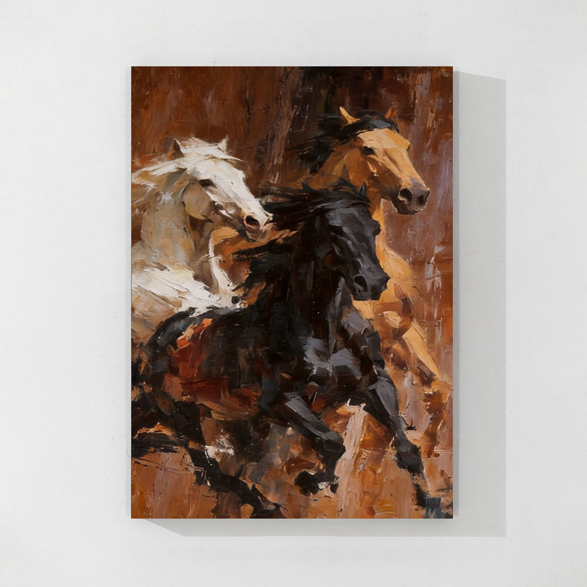 Abstract Horse Wall Art