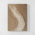 Neutral Textured Abstract Wall Art #006